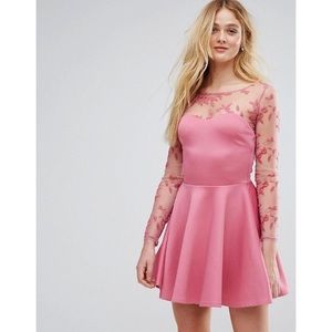 NWT Pink Skater Dress Size 10